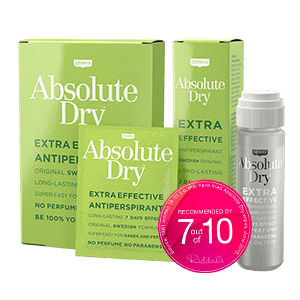 Absolute Dry/Absolut Torr Antiperspirant Roll-on 25 ml - ScandiMart